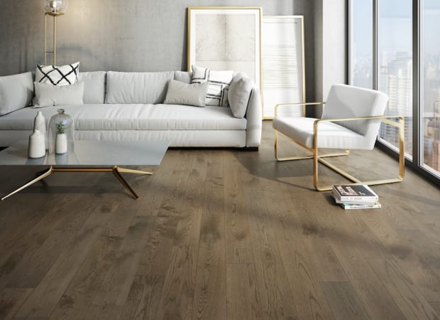 Atmosphere Collection - Brushed White Oak Engineered 3/4 in Whisper 6.5