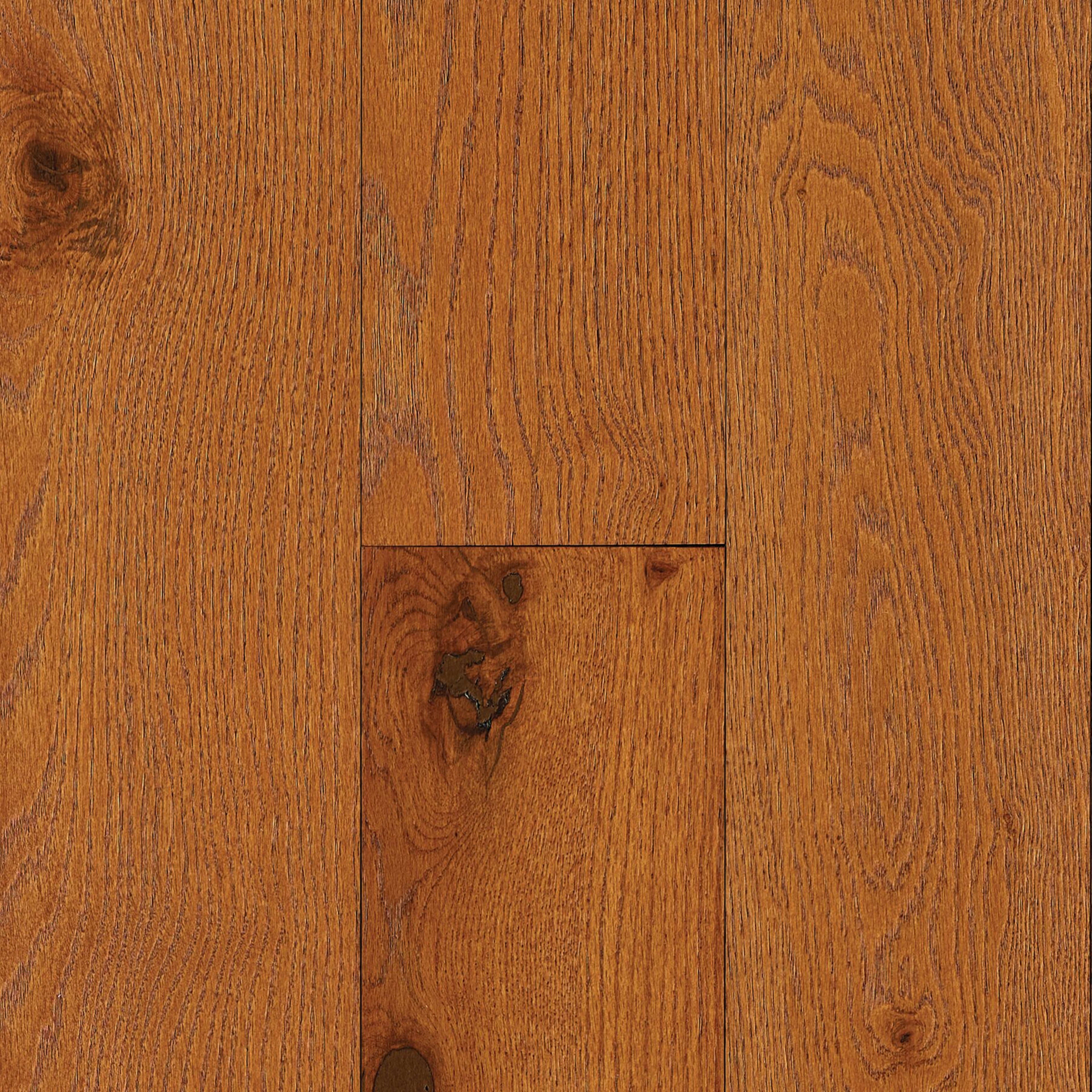 Rooted in Tradition Red Oak Engineered in Gunstock 6.5" Hardwood