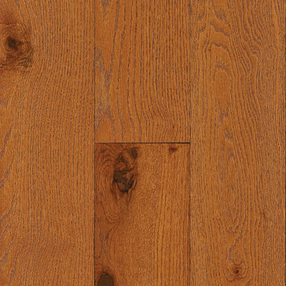 Rooted in Tradition Red Oak Engineered in Gunstock 6.5" Hardwood