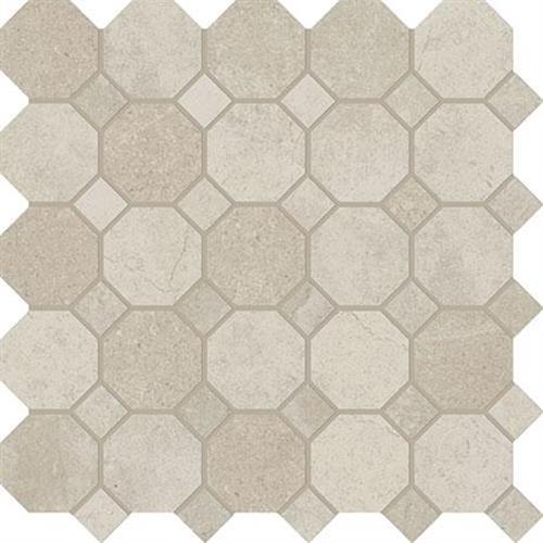 Bella Vista in Ivory - 12x12 Mosaic Tile