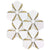 Dazzle in Kaleidoscope Gold Glass Tile