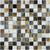 Baroque in Corallo 1x1 Mosaic Glass Tile