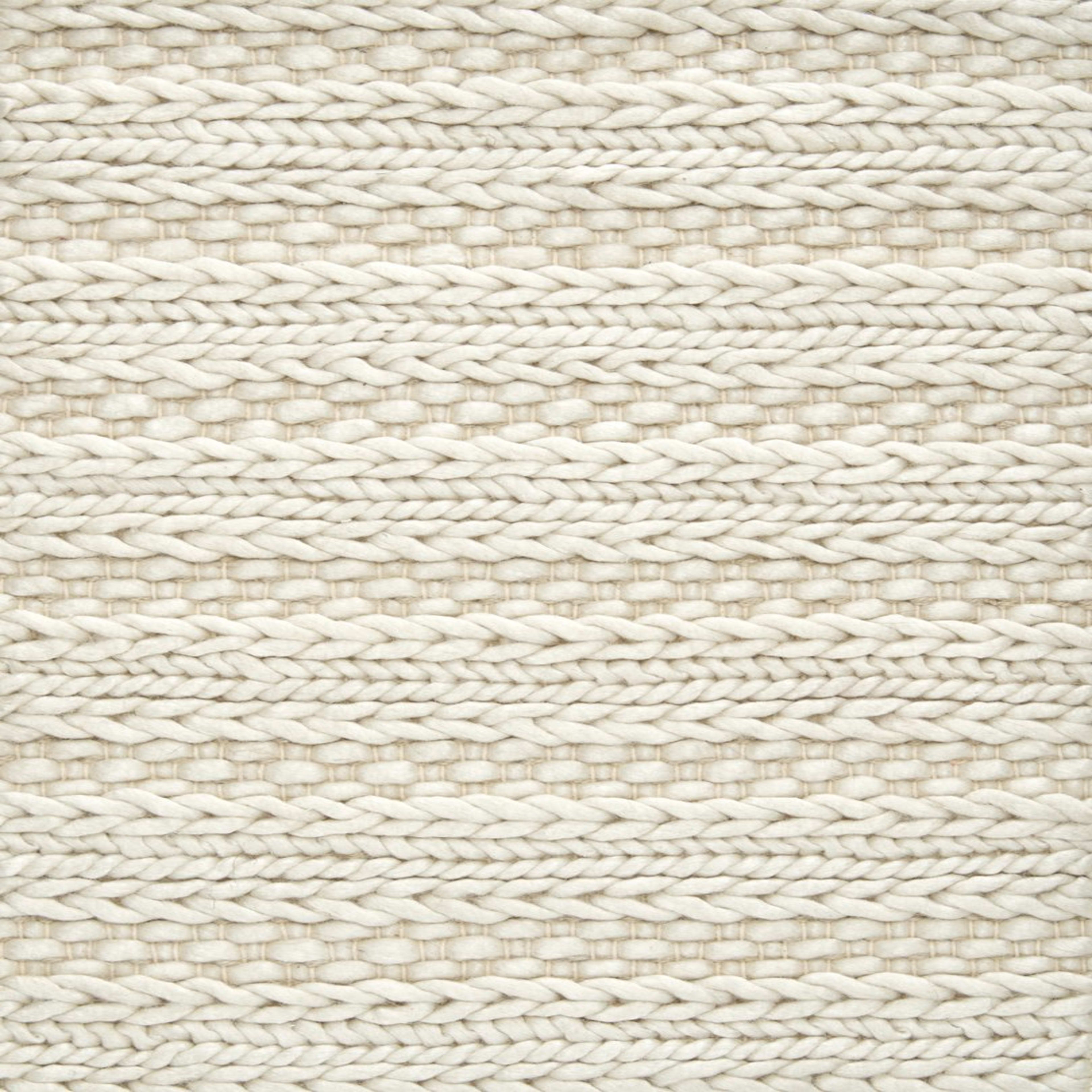 Bedford Cord - Ivory in Ivory Area Rugs