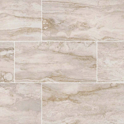 Bernini in Bianco Matte Tile