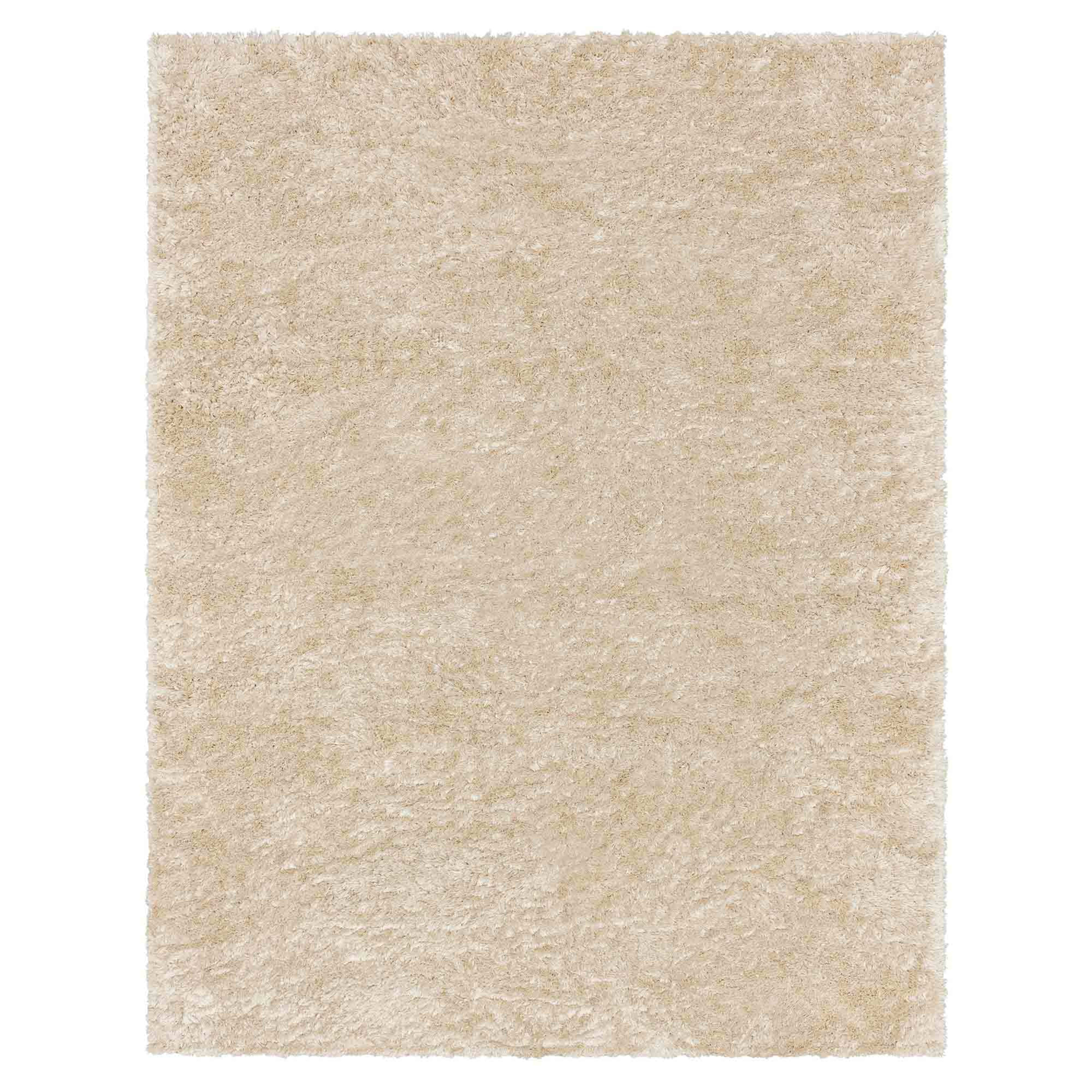Billow Shag Cream in Cream 7'10"x10' Area Rugs