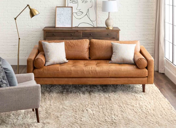 Billow Shag Cream in Cream 10'X13'