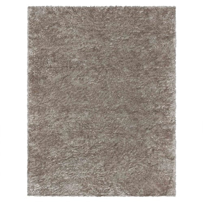 Billow Shag Taupe in Taupe 6'6"x9'