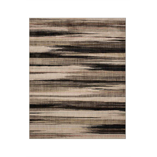 Brim Dark Linen in Dark Linen 5'3"x7'10" Area Rugs