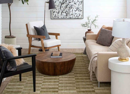 Broken Stripe Moss in Moss 5'X8'