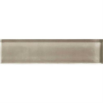 Color Appeal in Plaza Taupe 2x8 Glass Tile