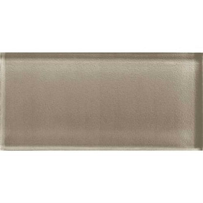 Color Appeal in Plaza Taupe 3x6 Glass Tile