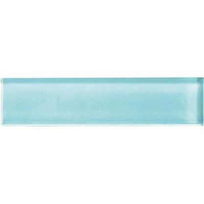 Color Appeal in Fountain Blue 2x8 Glass Tile