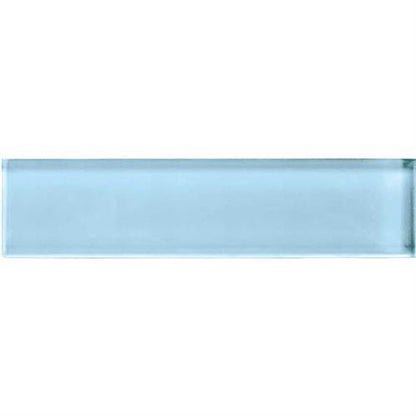 Color Appeal in Powder 2x8 Glass Tile
