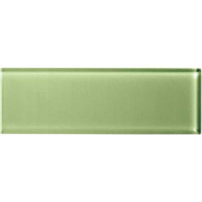 Color Appeal in Grasshopper 4x12 Glass Tile