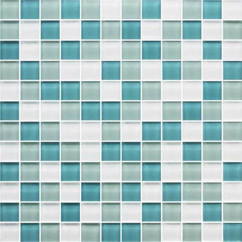 Color Appeal in Sea Pearl Blend Glass Tile