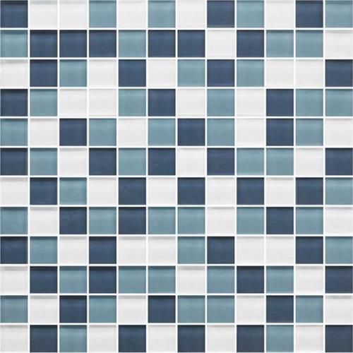Color Appeal in Blue Moon Blend Glass Tile