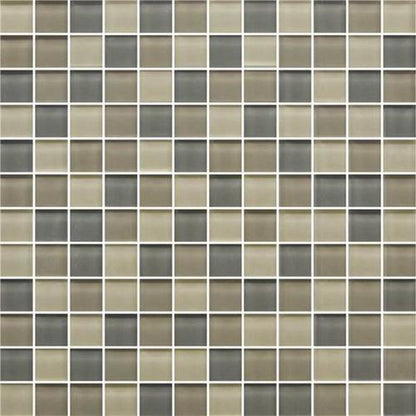 Color Appeal in Sand Storm Blend Glass Tile