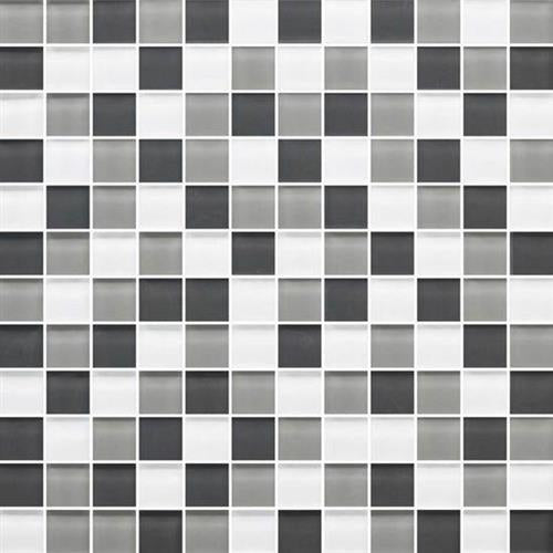 Color Appeal in Silver Spring Blend Glass Tile