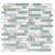 Color Appeal in Pacific Coast Blend Glass Tile