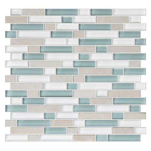 Color Appeal in Pacific Coast Blend Glass Tile