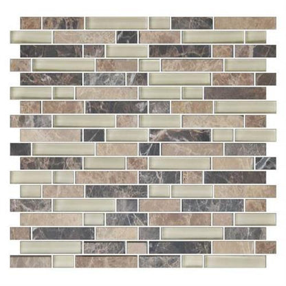 Color Appeal in Pebble Beach Blend Glass Tile
