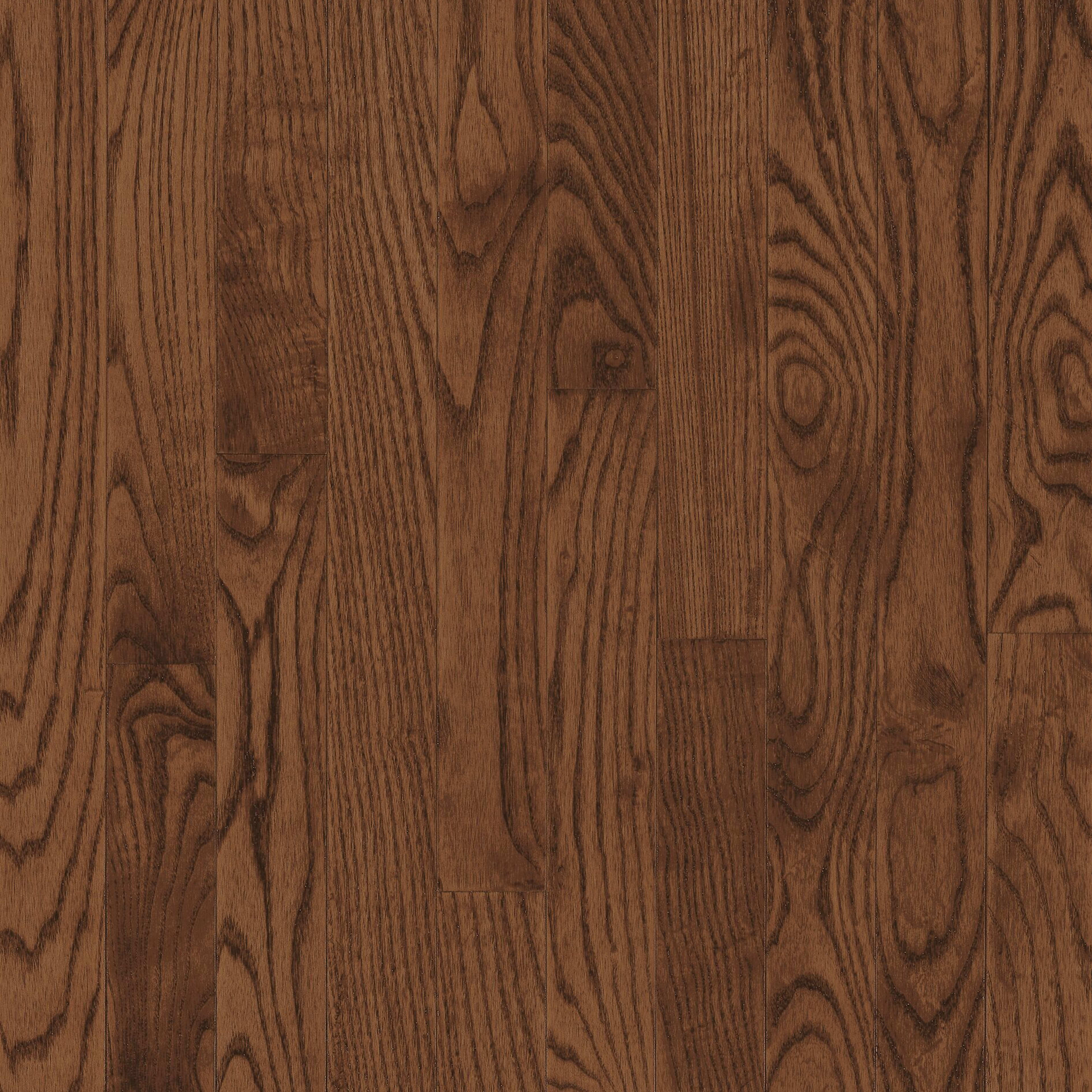 Manchester Red Oak Solid in Saddle 2.25" Hardwood
