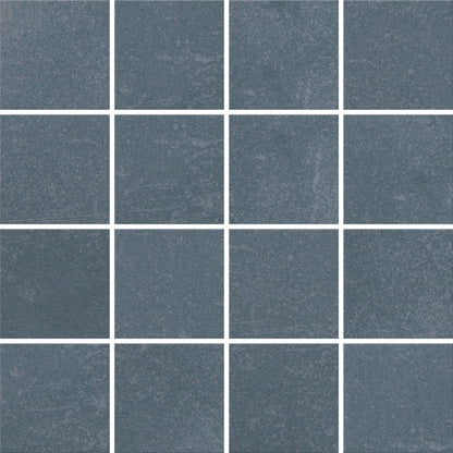 Color Blox 2.0 in Blue Suede Shoes Mosaic 3"x3" Tile