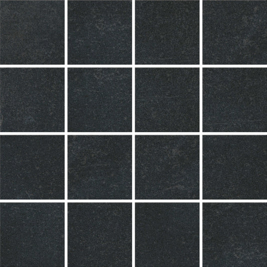 Color Blox 2.0 in Boot Black Mosaic 3"x3" Tile