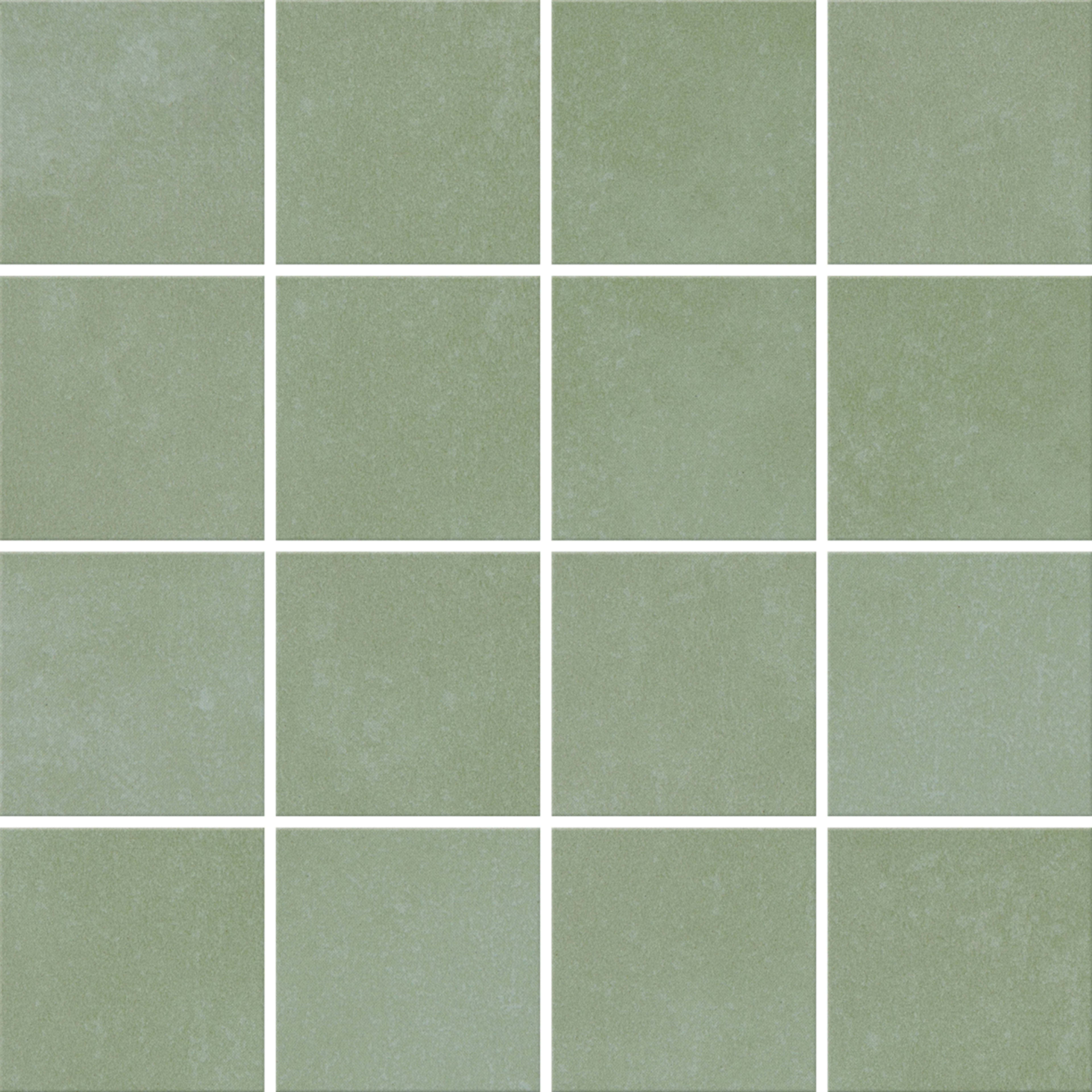 Color Blox 2.0 in Spring Sage Mosaic 3"x3" Tile