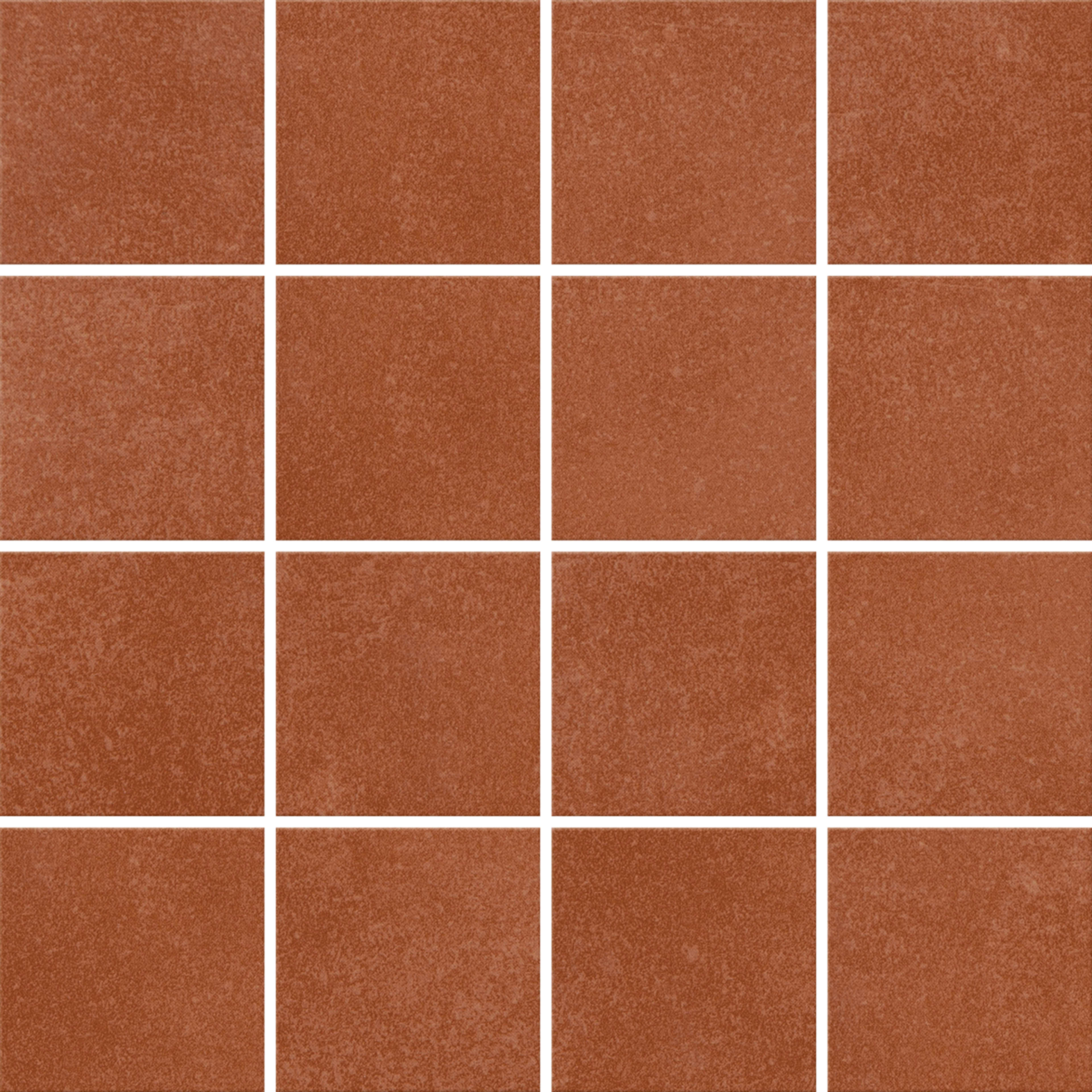 Color Blox 2.0 in Cayenne Mosaic 3"x3" Tile