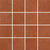 Color Blox 2.0 in Cayenne Mosaic 3"x3" Tile