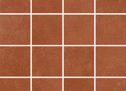 Color Blox 2.0 in Cayenne Mosaic 3"x3"