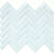 Charisma in Delight Herringbone Glass Tile