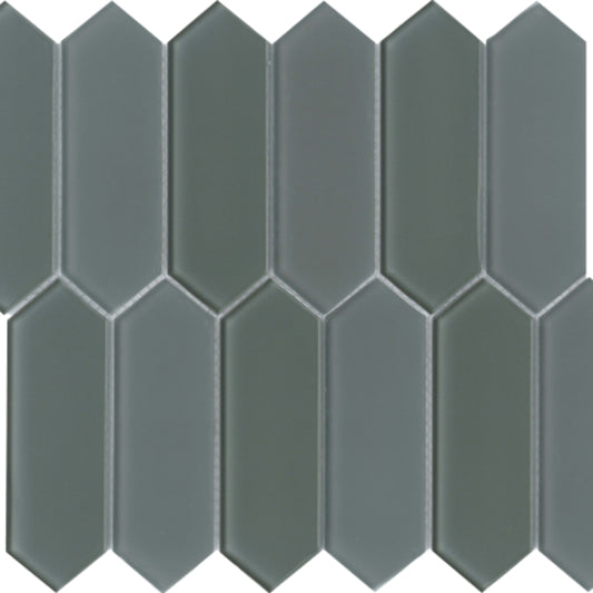 Charisma in Wise Picket Glass Tile