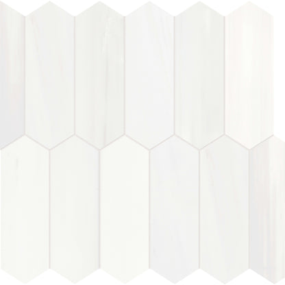 Cosmo Lumino in Picket Mosaic Honed Natural Stone