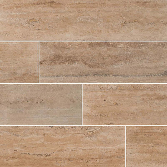 Machu Picchu in Brown 6x36 Natural Stone