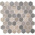 Crosswood in Pelican Glass Tile