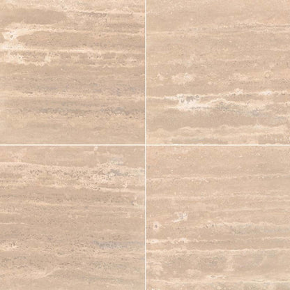 Roman Veincut in Beige 16x16p Natural Stone