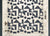 Cursive in Ghost Mosaic 4"x4" Circle