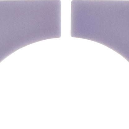 Cursive in Iris Mosaic 3"x6" 2-Corner Tile