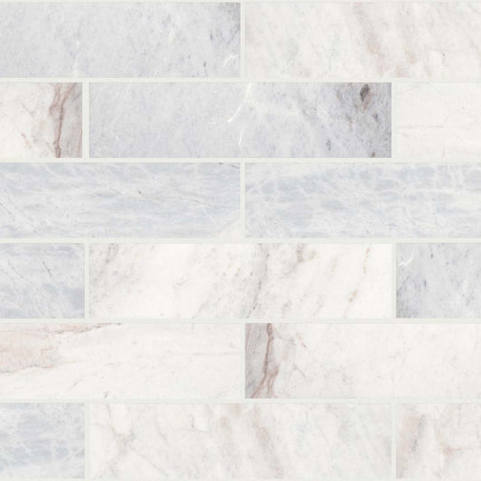 CHATEAU 4X16 in Cashmere White Tile