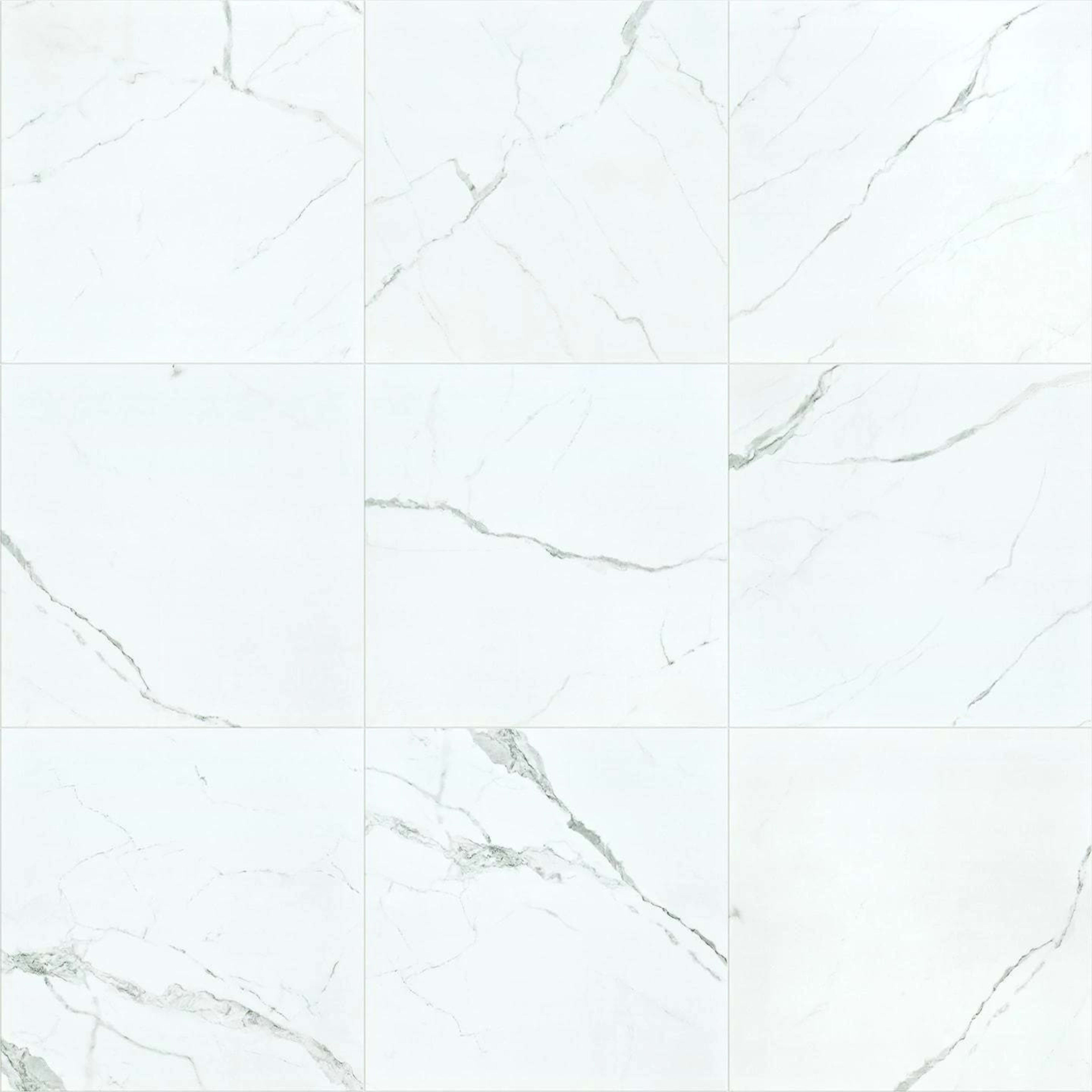 CASINO 24X24 POLISHED in Statuario Tile