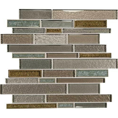 Crystal Shores in Sapphire Lagoon Glass Tile