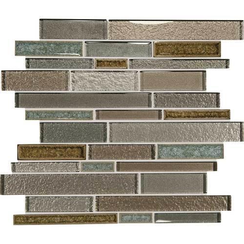 Crystal Shores in Sapphire Lagoon Glass Tile