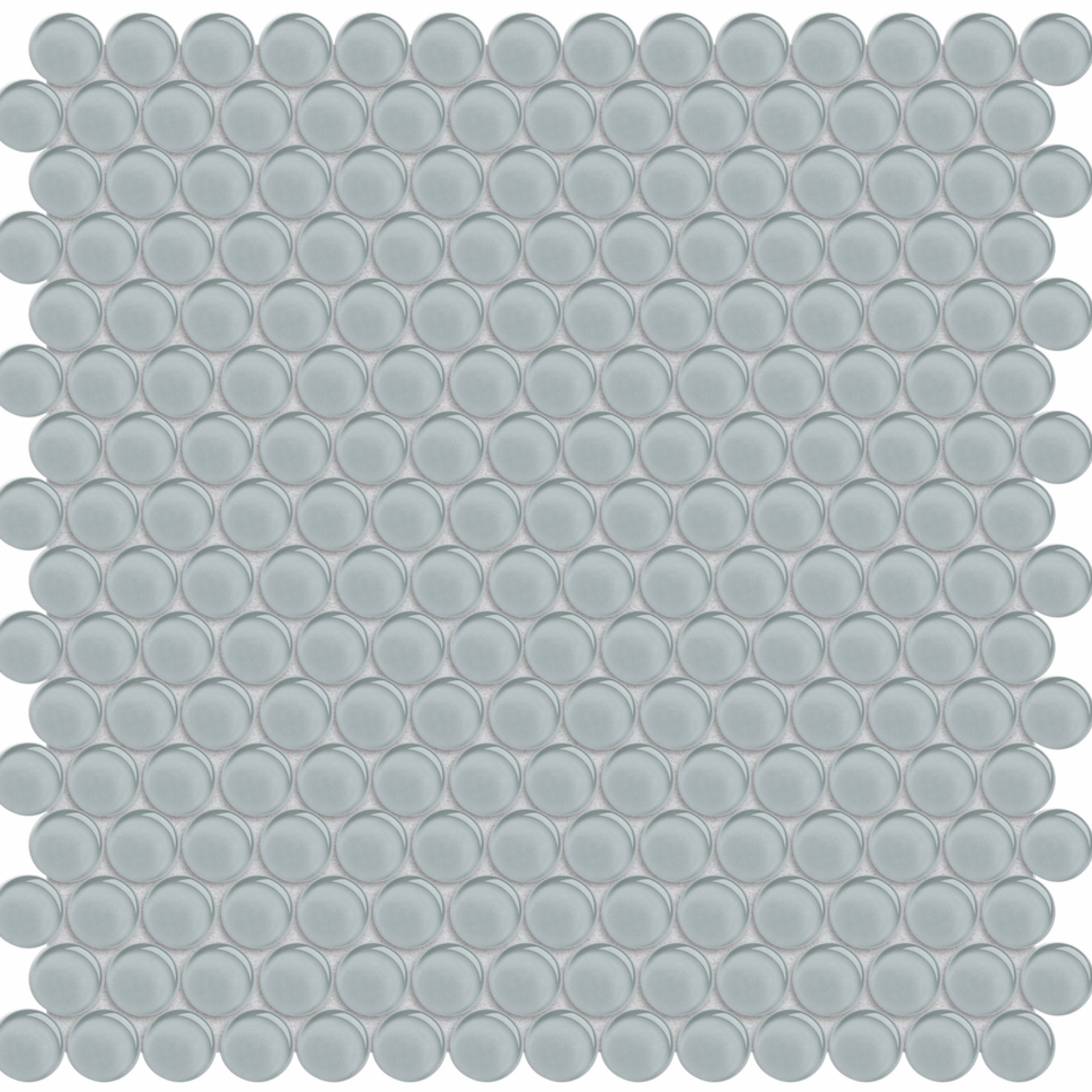 Debut in Cliff Penny Round Glass Tile