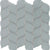 Debut in Cliff Petal Glass Tile