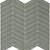 Debut in Clay Chevron Glass Tile