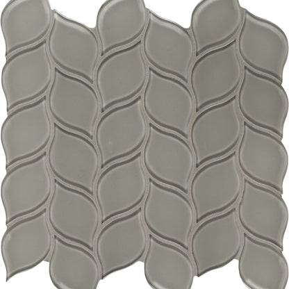 Debut in Clay Petal Glass Tile