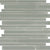 Debut in Clay Random Strip Glass Tile
