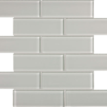 Debut in Dew Brick Glass Tile